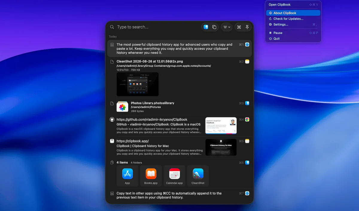 ClipBook 2.0